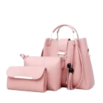 ALEXA 3 pcs Bag Set Petal Pink